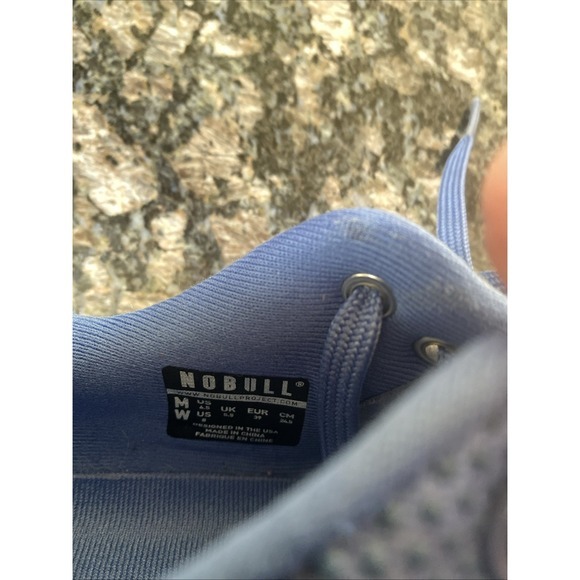 nobull womans‎ size 8 Blue Sneakers Super Fabric IAMNOBULL 3505 - Picture 7 of 12